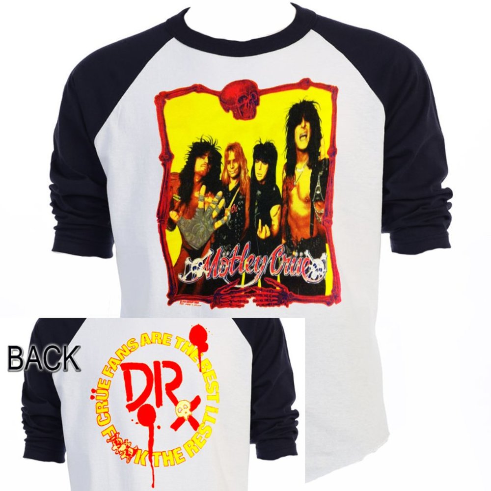 MOTLEY CREW, "DR FEEL GOOD" TOUR 2-SIDED CONCERT T-SHIRT J-489